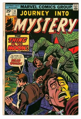 Journey Into Mystery #14 Fine+6.5 Thing on the Moon Comic Marvel Comics 1974