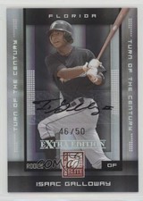 2008 Donruss Elite Extra Edition Rookie 46/50 Isaac Galloway #126 Auto 0b2
