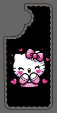 Kawaii Heart Kitty Phone Case Cute Pink Bow Hearts