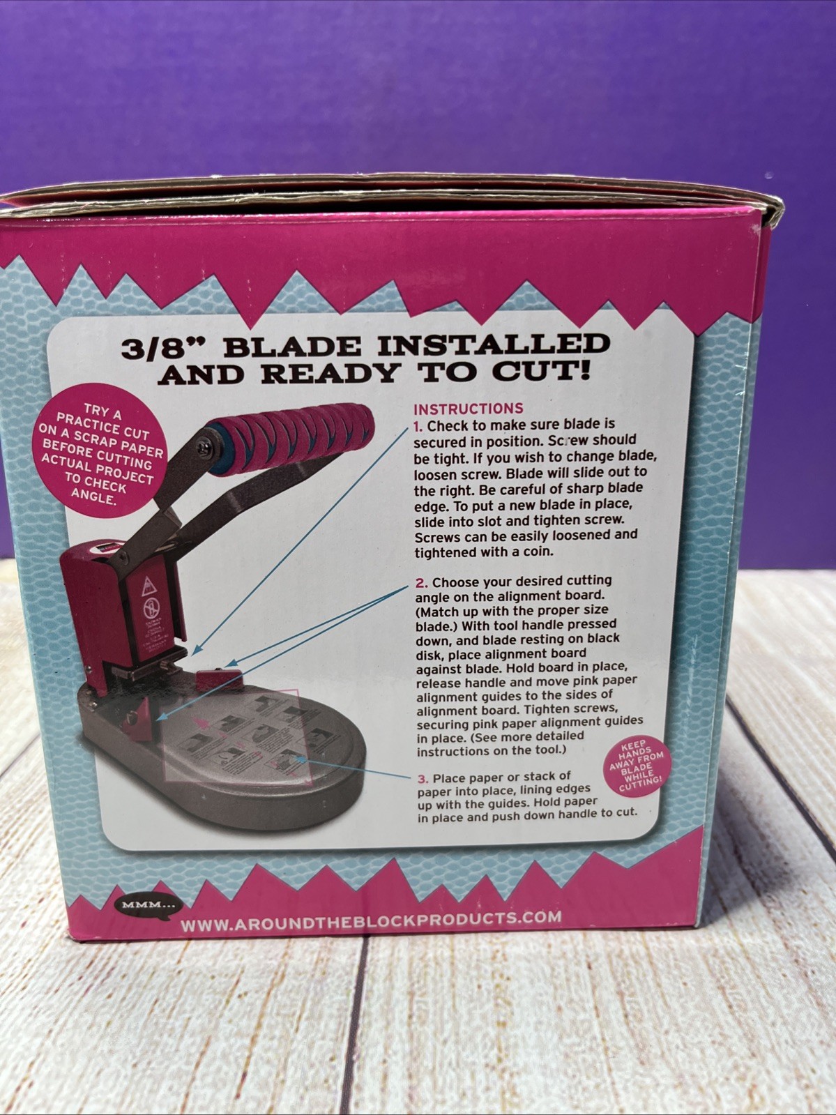 Around the Block- Paper Gator Paper  trimmer - Rounds Edges