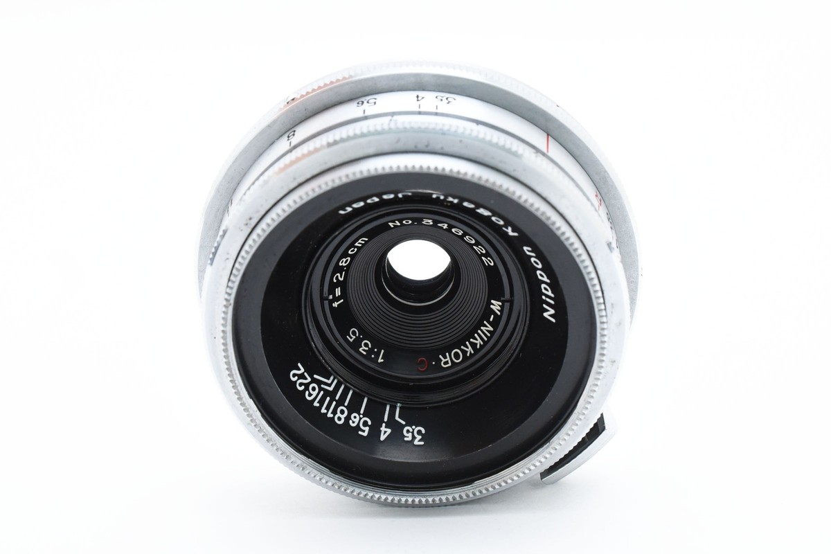 Nikon Nippon Kogaku | S 2.8cm eBay W-Nikkor-C Lens F⁄3.5 3.5cm W f 