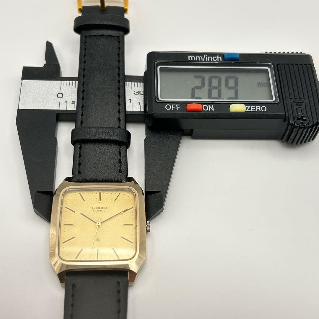 SEIKO Square Rectangular Vintage Watch Timepiece … - image 8