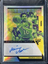 Cheeks, Maurice - 2020-21 Flux - Autograph - Silver
