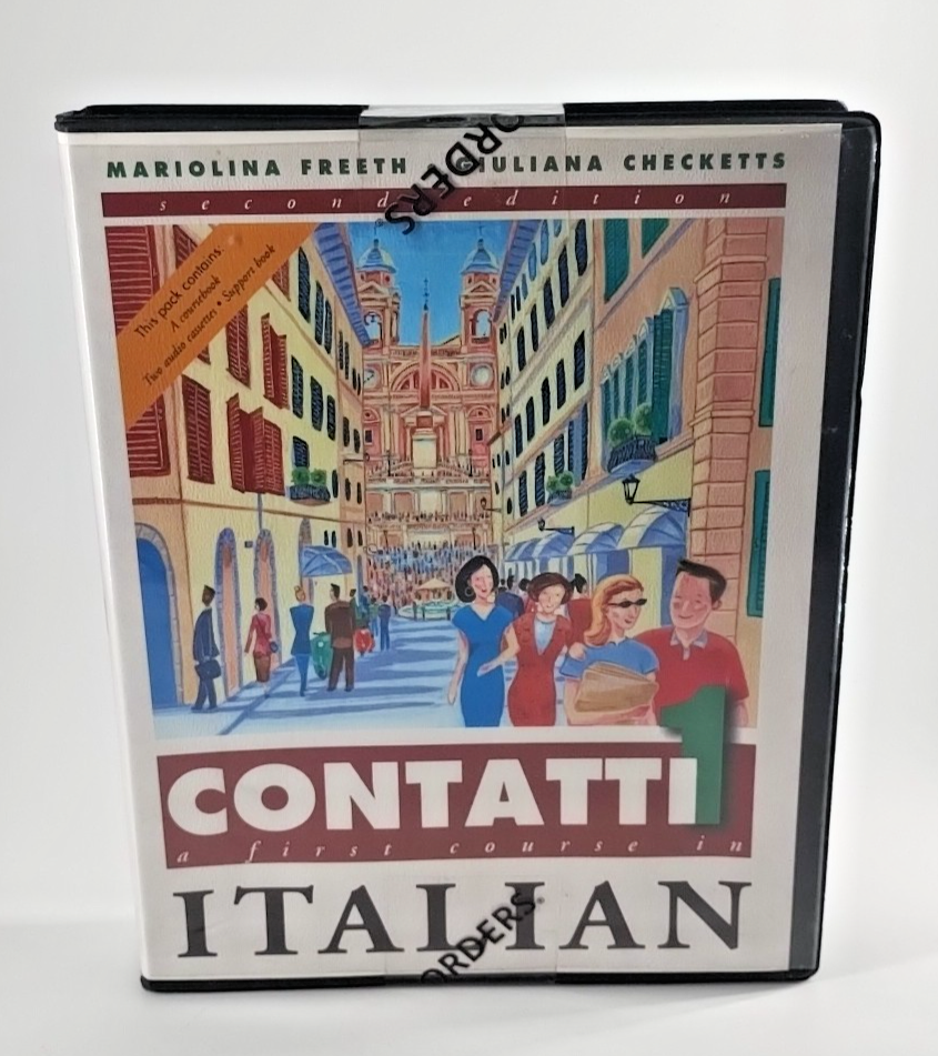 Contatti A First Course in Italian Mixed Media New Sealed