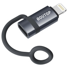BOUTOP Mfi Certified USB C to Lightning Adapter, Type C to Lightning Adapter
