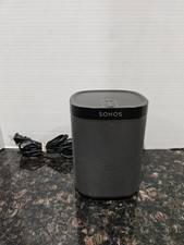 Sonos Play 1 Wifi Wireless Speaker Black Tested  Working