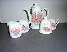 VINTAGE TEA SET -REO7 BY REUTTER PORZELLAN - 7 PIECES