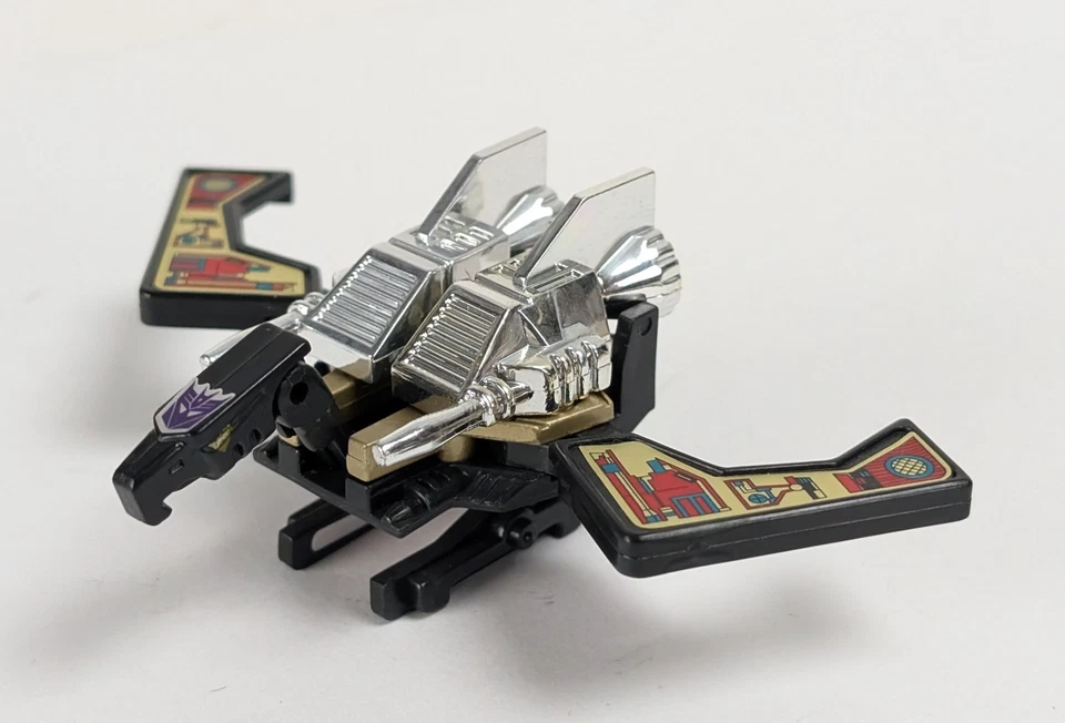 Takara Transformers Collection #18 Laserbeak Cassette 💯 Complete Action Figure  - Image 2 of 3