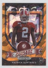 2021 Panini Prizm Draft Picks Crusade Orange Ice Patrick Surtain II #178 0ym4