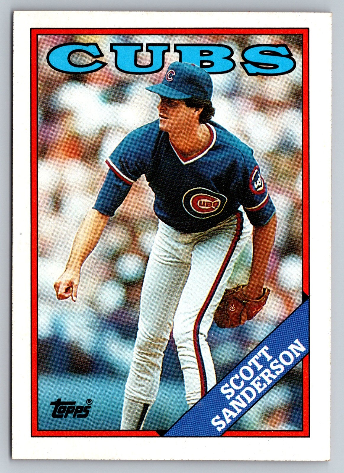 1988 Topps Scott Sanderson Chicago Cubs #311