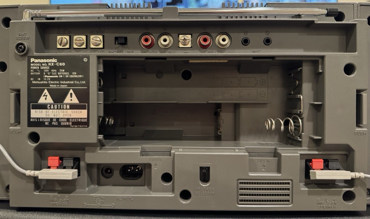PANASONIC RX-C60 Stereo Boombox | eBay