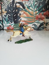 Figurine Elastolin Guerre De Sécession - Officier à Cheval - 1/32 (60mm) - Allemagne