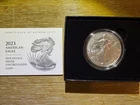 2023 American Silver Eagle 1oz 0.999 Uncirculated Coin with Box/COA