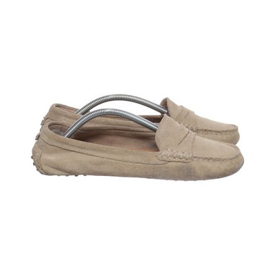 Massimo Dutti, Mokassins, Größe: 37, Leder, Beige, Damen #hCv