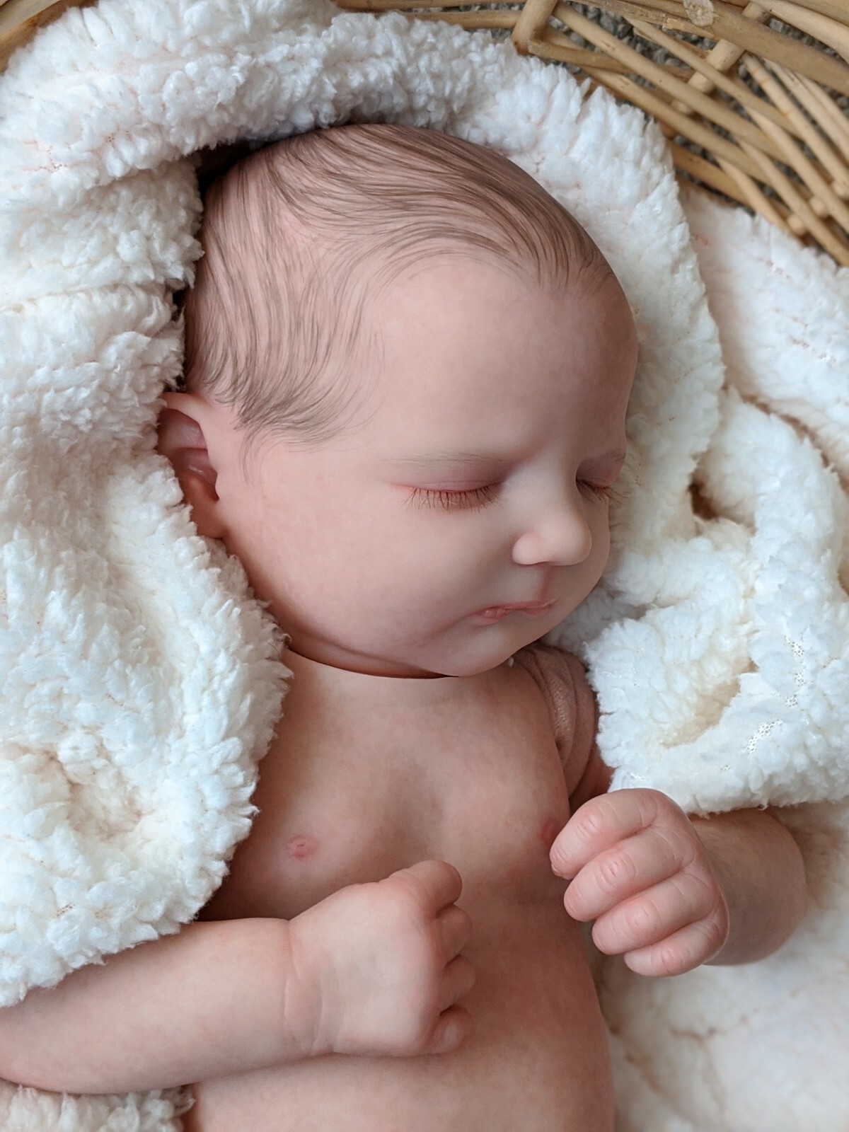 realborn jennie asleep