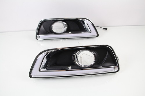 3 Color Pair DRL LED Daytime Running Light For Chevrolet Malibu 2013-2014 - Imagen 9 de 10