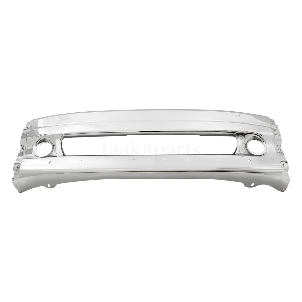 Steel Front Bumper Cover 3Pcs Chrome For Freightliner Columbia 1997-2014 Foto 2 de 4