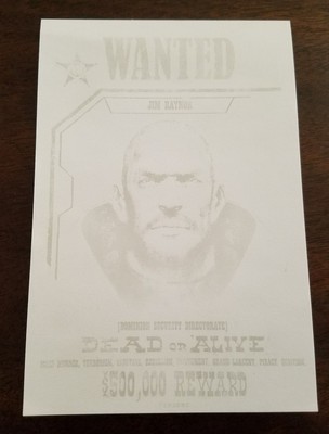 StarCraft II Jim Raynor Wanted Note Pad  NEW  StarCraft 2  