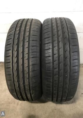 2x P215/55R17 Sailun Atrezzo SVA-1 9/32 Used Tires