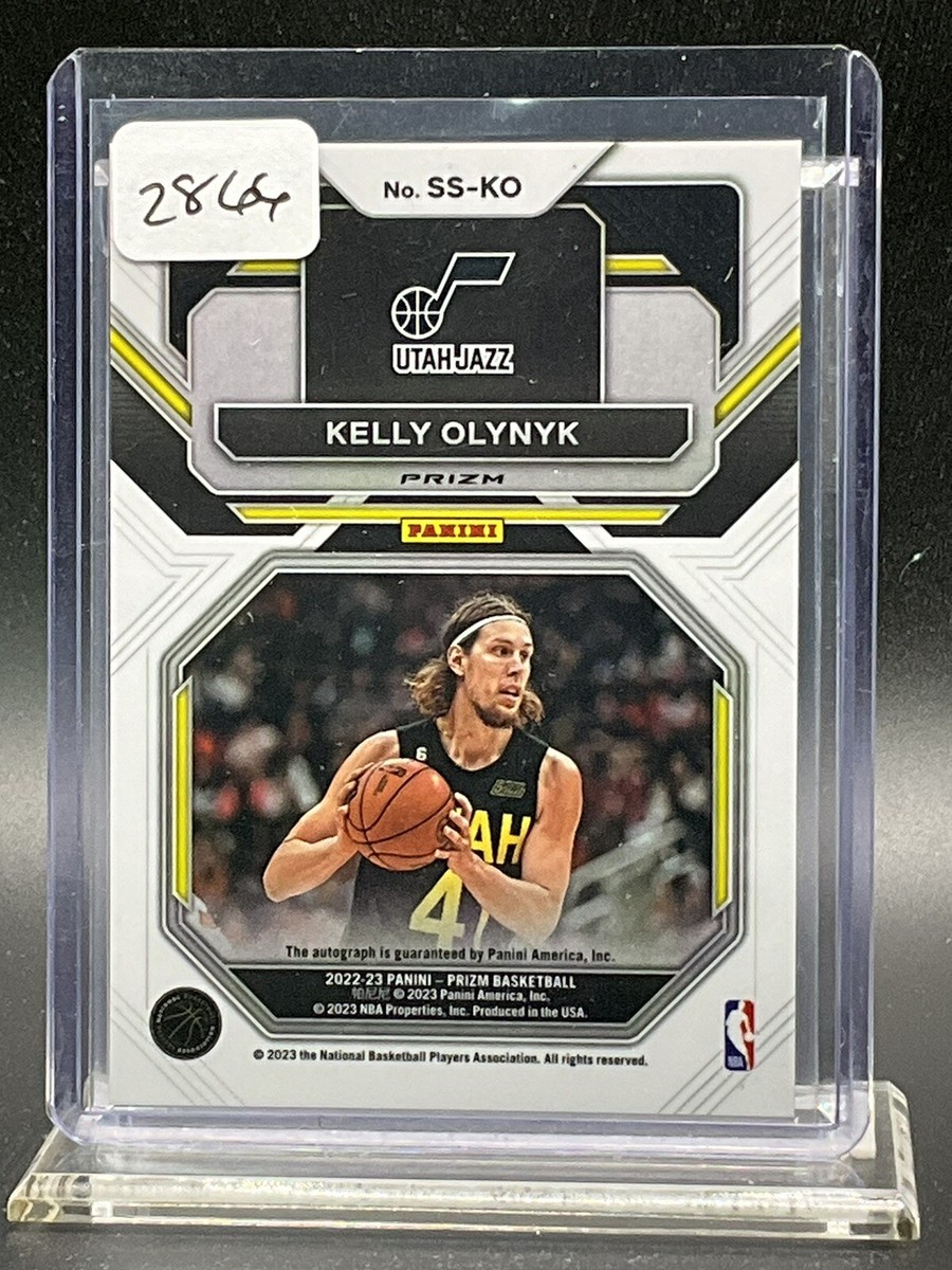 Kelly Olynyk Autograph - 2022-23 Prizm Sensational Signatures