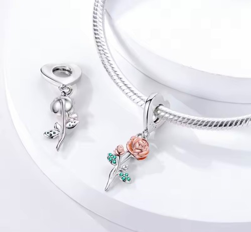 Charm For Bracelet Beads 925 Sterling Silver 24h Free Delivery Special Price - Picture 127 of 271