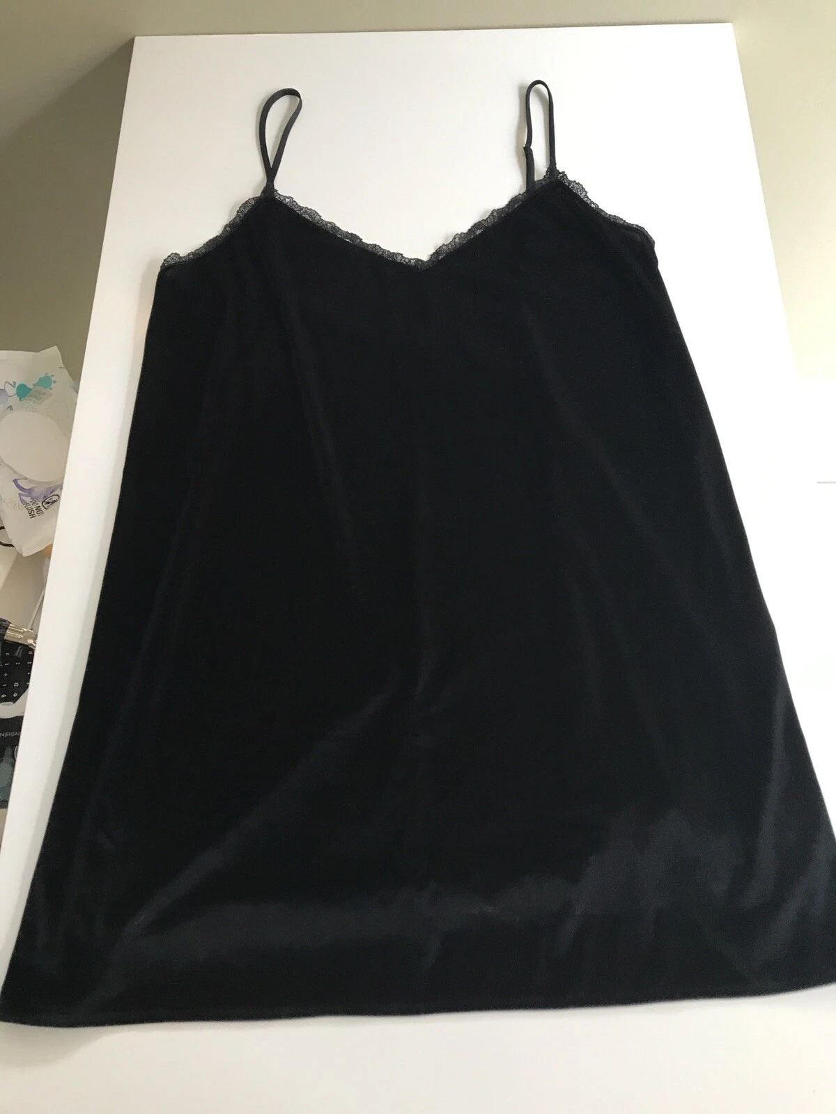 UNDERCOVER Abito Victoria's Secret in velluto nero taglia:M