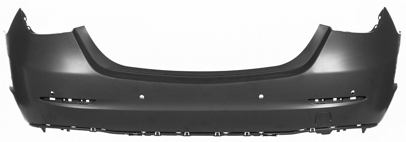 Pare-choc arrière Mercedes W206 2021- avec trous radars de recul