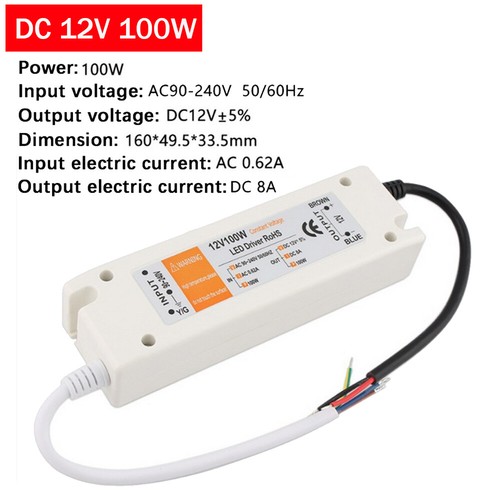 DC 12V Transformer non Waterproof led Driver Power adapter for LED Strip light - Picture 18 of 21