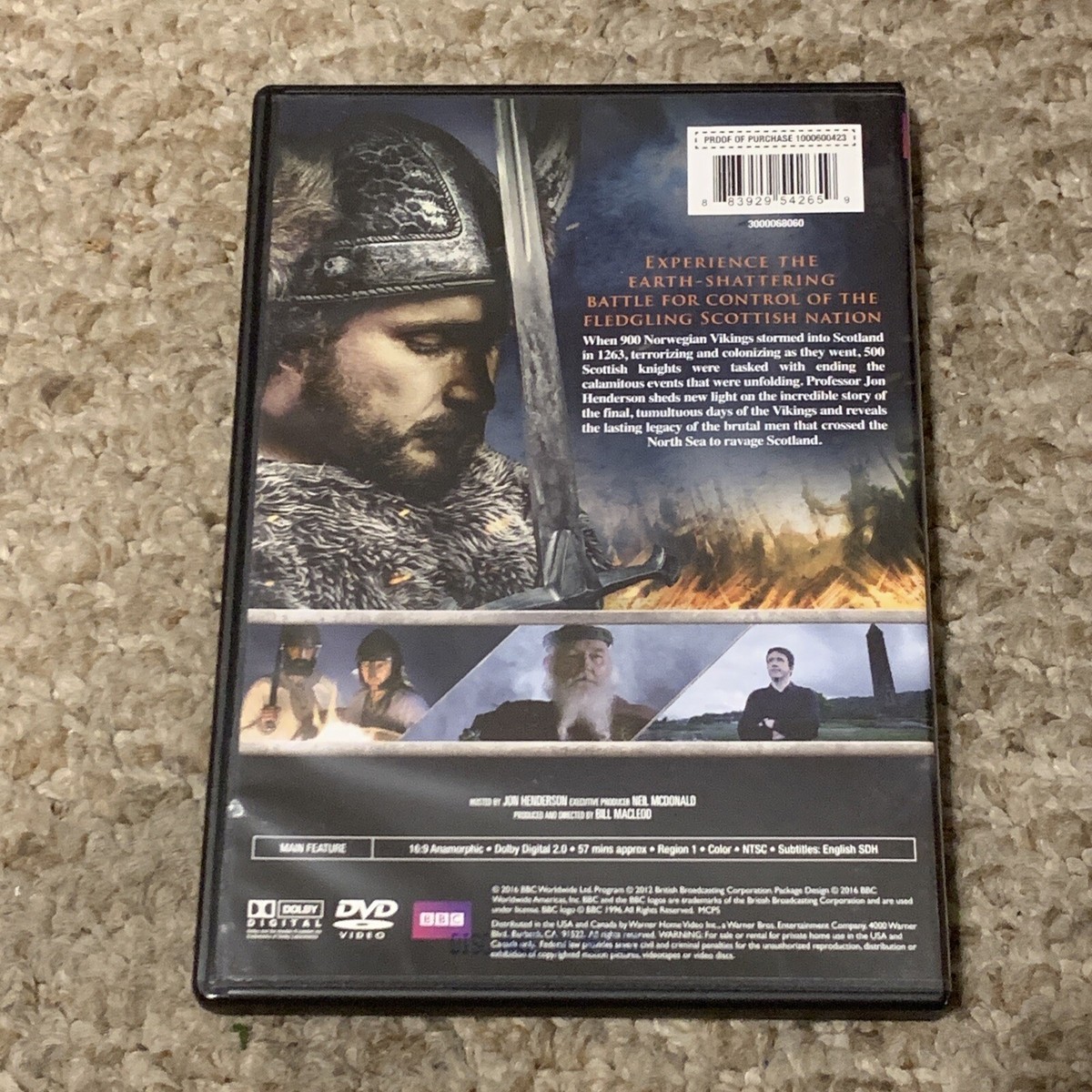 Viking War: Last Battle of the Vikings (DVD, 2016, BBC Documentary