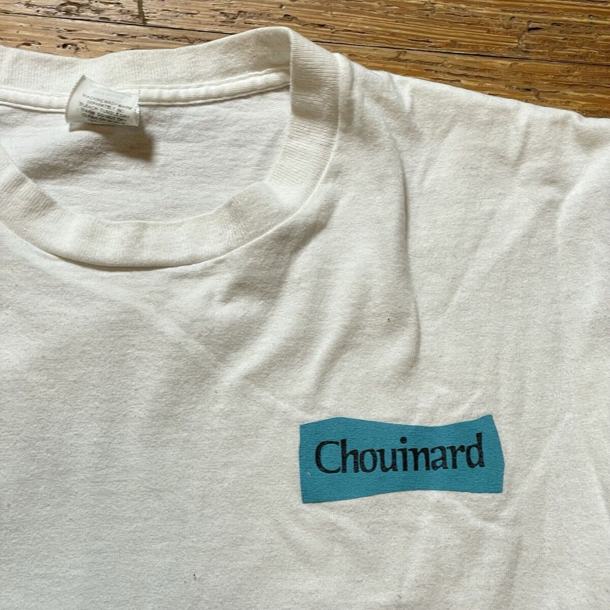 Vintage 80s Chouinard Equipment T Shirt Size Medium Vintage 80s Chouinard Equipment T Shirt Size Medium