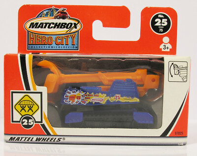 MINT MATCHBOX 25 DEMOLITION MACHINE WRECKER IN UNOPENED HERO CITY BOX BNN