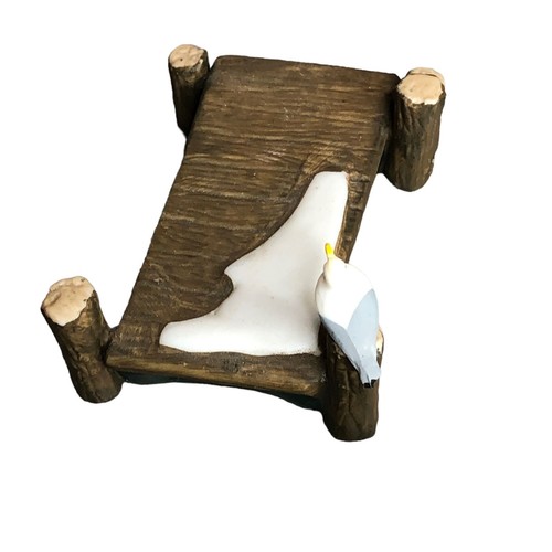 Pacific Rim Christmas Villag Accessor Boardwalk Dock Sea Captain Seagull Barrels - Picture 16 of 20
