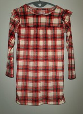 NWOT LITTLE GIRLS CAT  JACK PLAID NIGHTGOWN SIZE M 8
