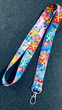 New Lot 10pcs stitch cartoon Lanyard Mobile Phone ID Card KeyChain Holder gifts