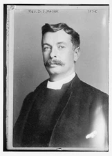 Rev. D.S. MacKay portrait c1900 Large Historic Old Photo