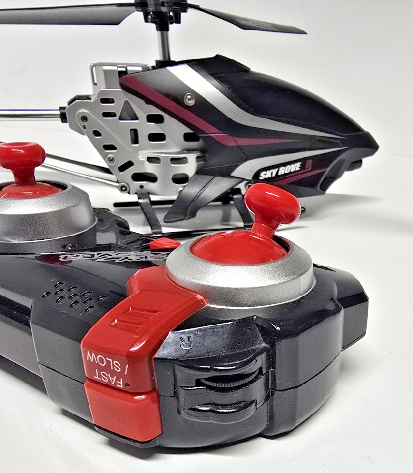 Sky Rover R/C (Radio Controlled) Helicopter along with its remote No Charger