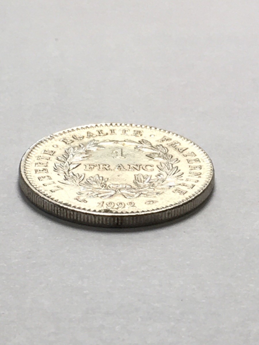な　フランス　1 1944 B Vichy France 1 Franc Coin • Values, Information