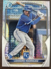 2023 Bowman - Chrome Prospects  Mojo Refractor #BCP-47 Lizandro Rodriguez (RC)