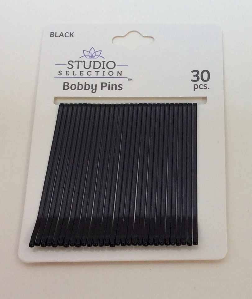 Studio Selection Bobby Pins, Black Lot of 360 Bobby Pins, Free Shipping - Image 3 of 4