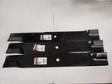 Qty/3 22-1/2" Rotary 11721 Hi-Lift Mower Blades 66" Cut Hustler