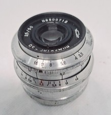 Lens for camera Industar 50 3.5/50 USSR