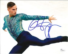 ADAM RIPPON SIGNED 8X10 PHOTO 4 JSA 2018 OLYMPICS FIGURE SKATING PYEONGCHANG USA