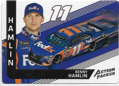 Denny Hamlin 2017 Panini Absolute Racing Action Packed #AP9