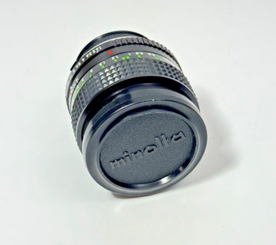 Nice MINOLTA MC ROKKOR PG 50mm f/1.4 Standard Lens w/ Filter