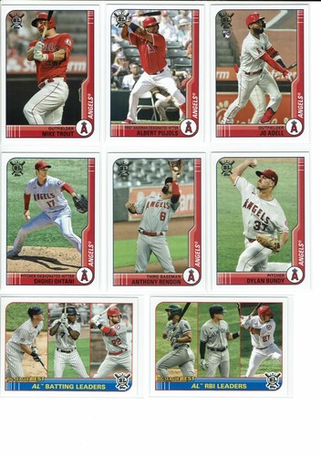 2021 Topps Big League Baseball Los Angeles Angels Master Team Set (14) Cards - Picture 2 of 3