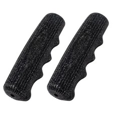 SPARKLE BLACK VINTAGE OG SCHWINN STINGRAY BICYCLE RUBBER BIKE HANDLEBAR GRIPS