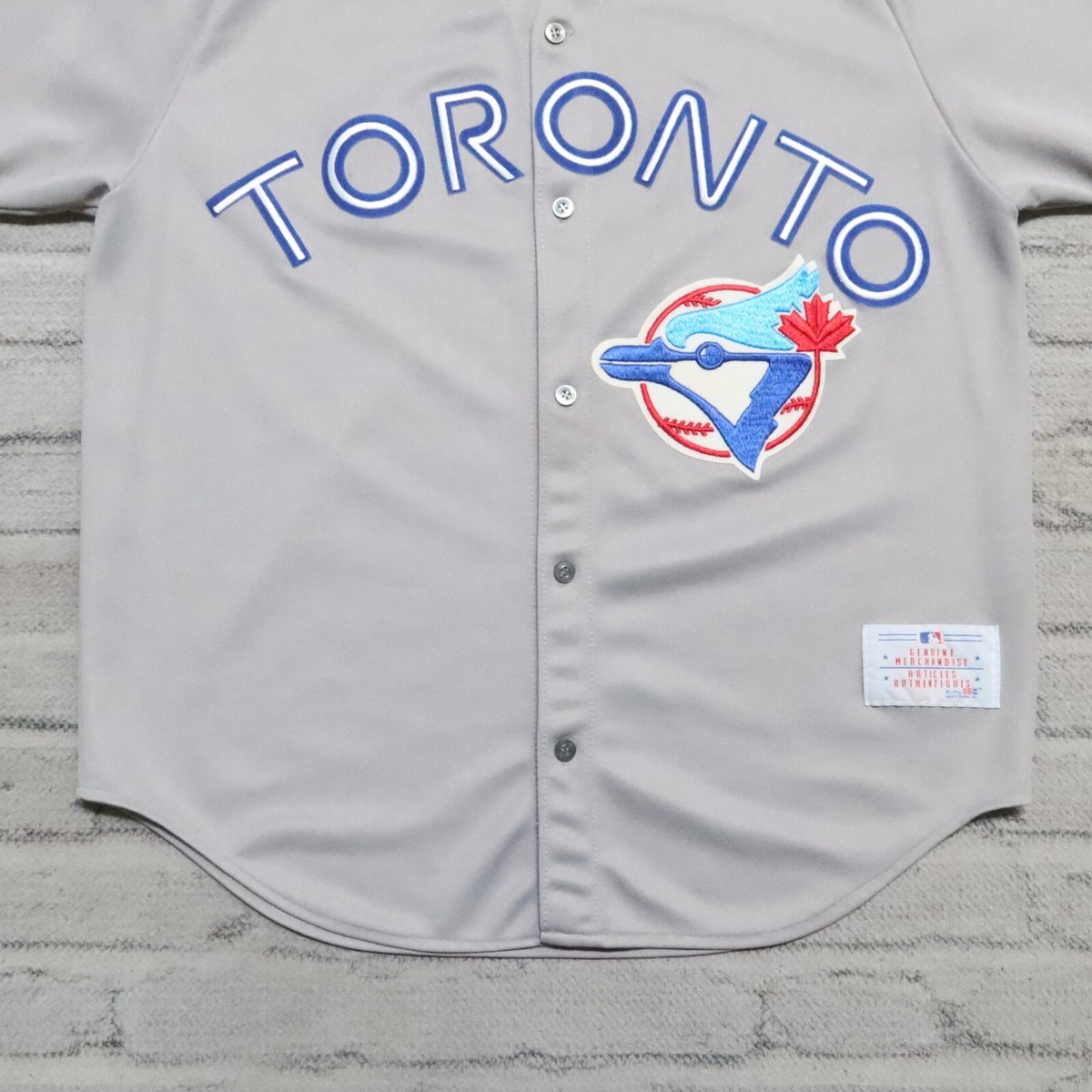 Vintage 90s Toronto Blue Jays Baseball Jersey by CCM Sewn