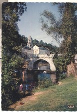 Brantome - Romanesque Abbey and Bell Tower Overview