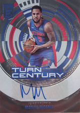 2023-24 Donruss Elite - Turn of the Century Signatures #TCS-MMD Monte Morris