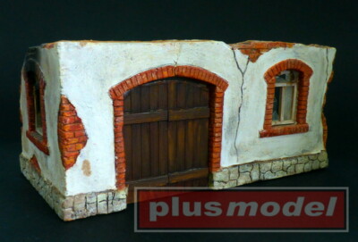 MW22 PLUSMODEL 045 BUILDING RUIN ACCESSORIES  1/35